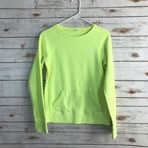 Under Armour Neon Green Sweatshirt